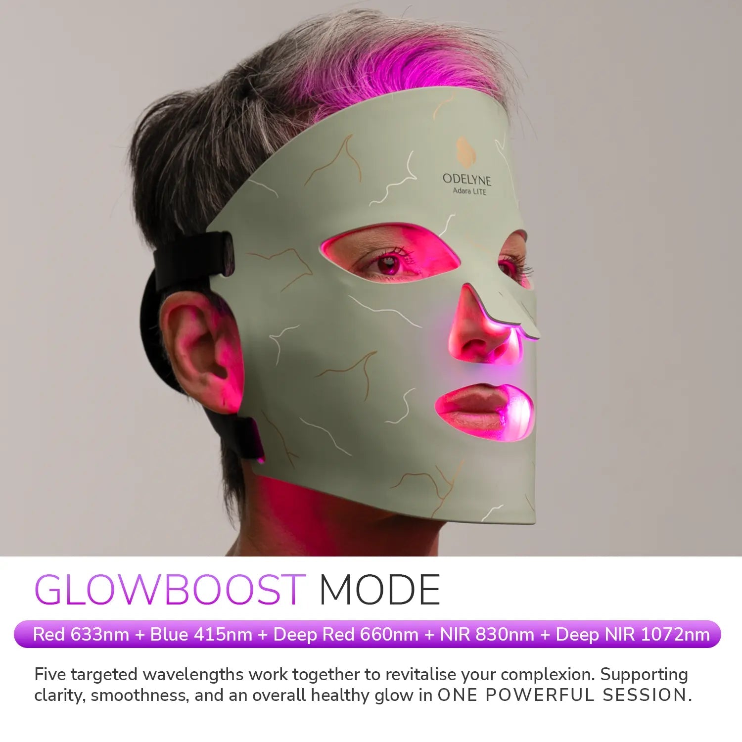 ODELYNE® ADARA SERIES™ LITE | LED LIGHT THERAPY MASK - Odelyne