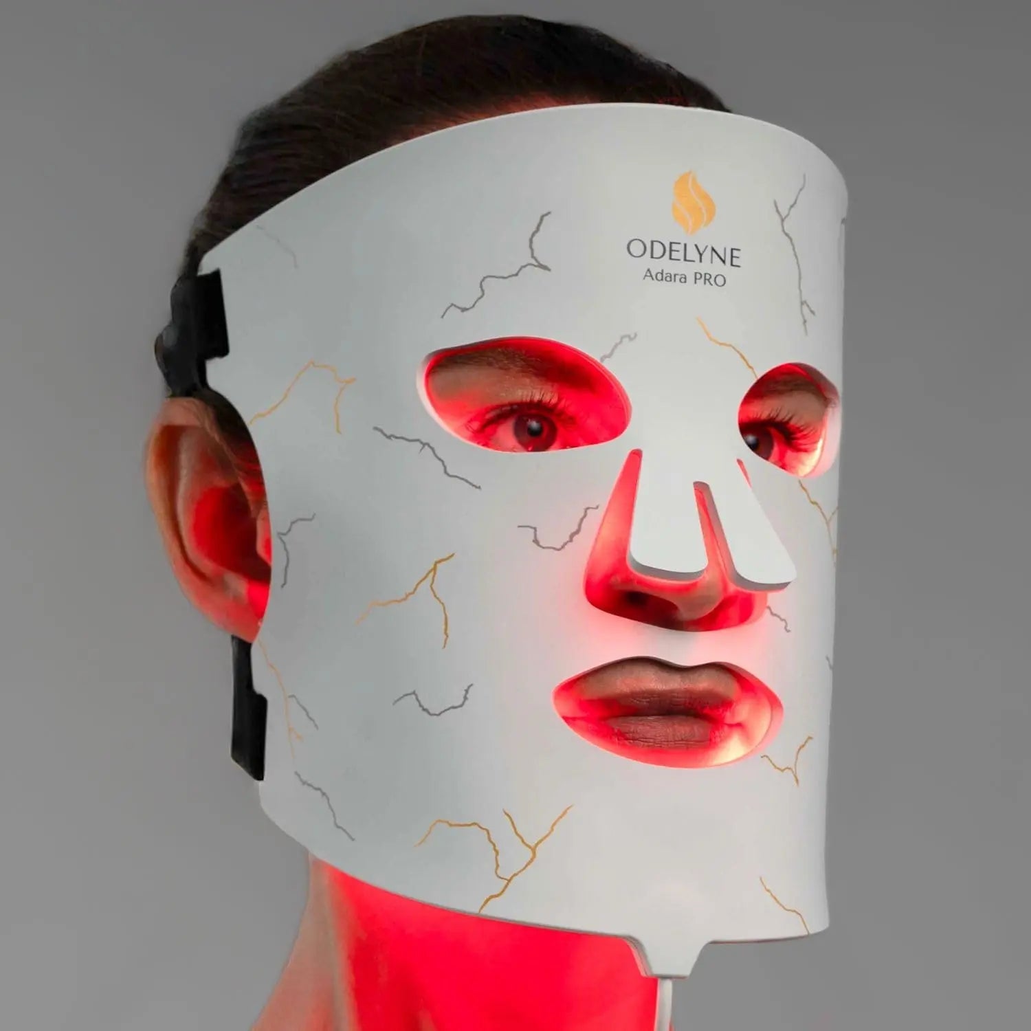 ODELYNE Terapie cu Lumină Roșie | Mască Facială LED | Acasă | PRO