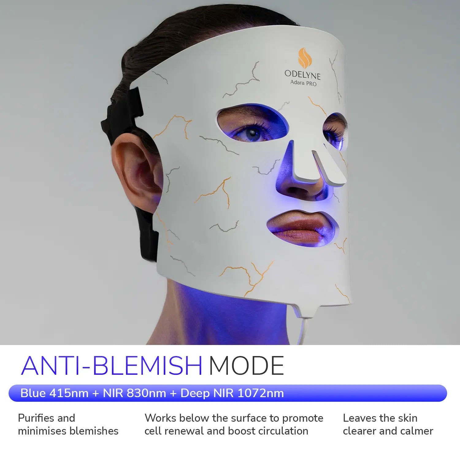 ODELYNE® ADARA SERIES™ PRO | LED LIGHT THERAPY MASK - Odelyne